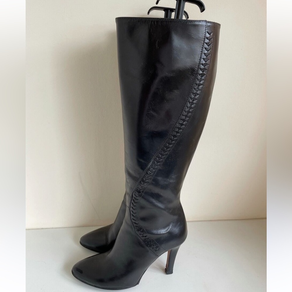BNWT LK BENNETT LONDON Black Leather boots